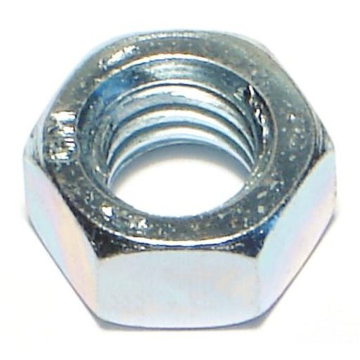 7/16"-14 Zinc Plated Grade 5 Steel Coarse Thread Hex Nuts