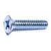#6-32 x 5/8" Zinc Plated Steel Coarse Thread Phillips Flat Head Machine Screws