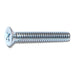 #10-24 x 1-1/4" Zinc Plated Steel Coarse Thread Phillips Flat Head Machine Screws