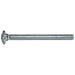 1/4"-20 x 3" Zinc Plated Grade 5 Steel Coarse Thread Carriage Bolts