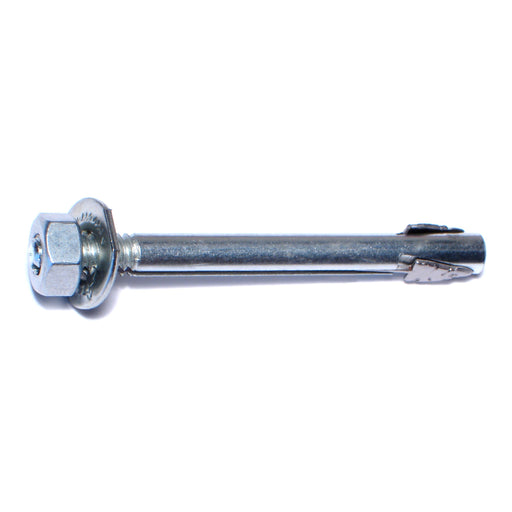 1/4" x 2-3/4" Zinc Plated Steel Wej-It Anchors