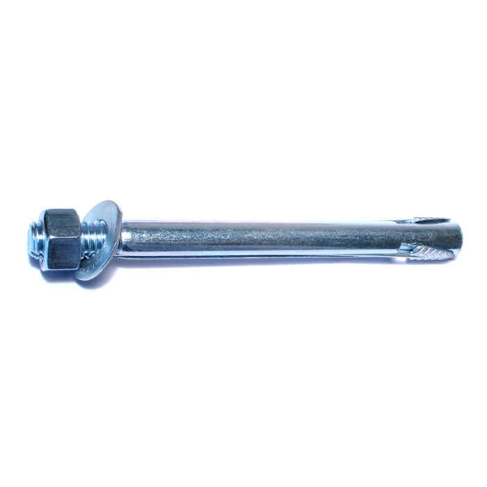 1/2" x 6" Zinc Plated Steel Wej-It Anchors