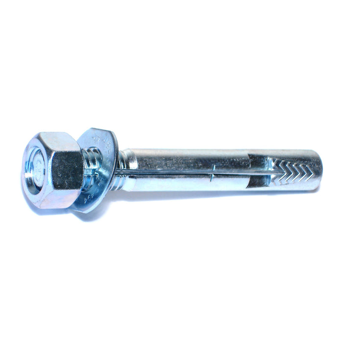 5/8" x 4-1/2" Zinc Plated Steel Wej-It Anchors