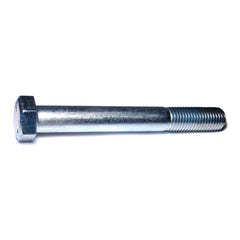 1-1/8" x 9" Zinc Plated Grade 5 Steel Coarse Thread Hex Cap Screws