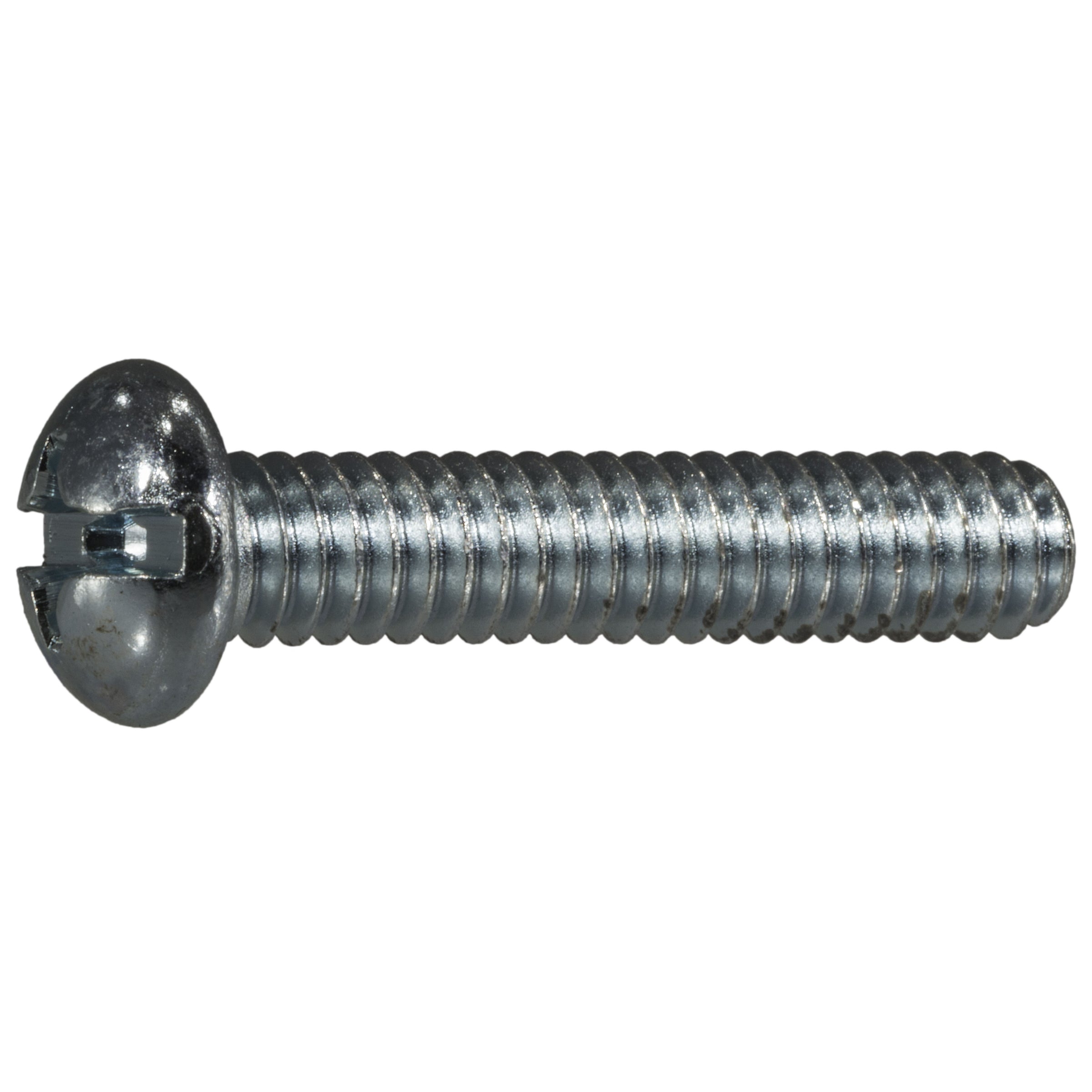 1/4"-20 x 1-1/4" Zinc Plated Steel Coarse Thread Combo Round Head Machine Screws