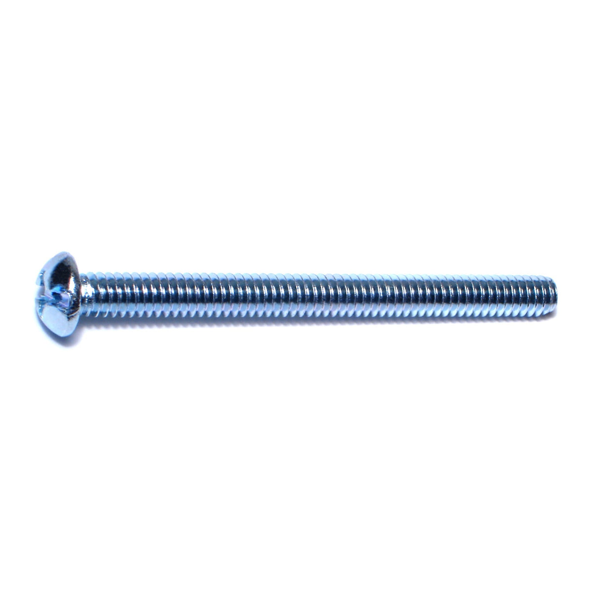 1/4"-20 x 3" Zinc Plated Steel Coarse Thread Combo Round Head Machine Screws