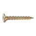 #6 x 1-1/4" Zinc Plated Steel Coarse Thread Bugle Head Square Drive All Purpose Screws