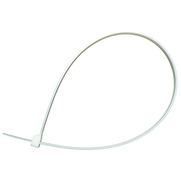 18" Natural Nylon Plastic Cable Ties