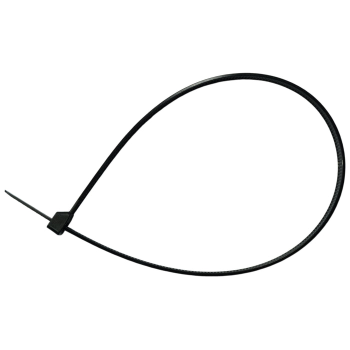 18" Black Nylon Plastic Cable Ties