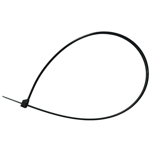 21" Black Nylon Plastic Cable Ties