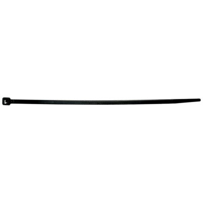 8" Black Nylon Plastic Cable Ties