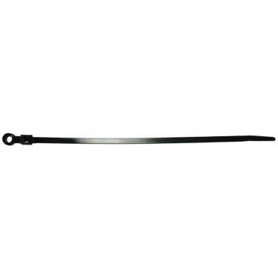 7" Black Nylon Plastic Cable Ties