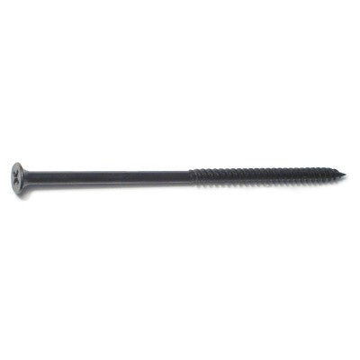 #10 x 4-1/2" Black Phosphate Steel Fine Thread Phillips Bugle Head Drywall Screws