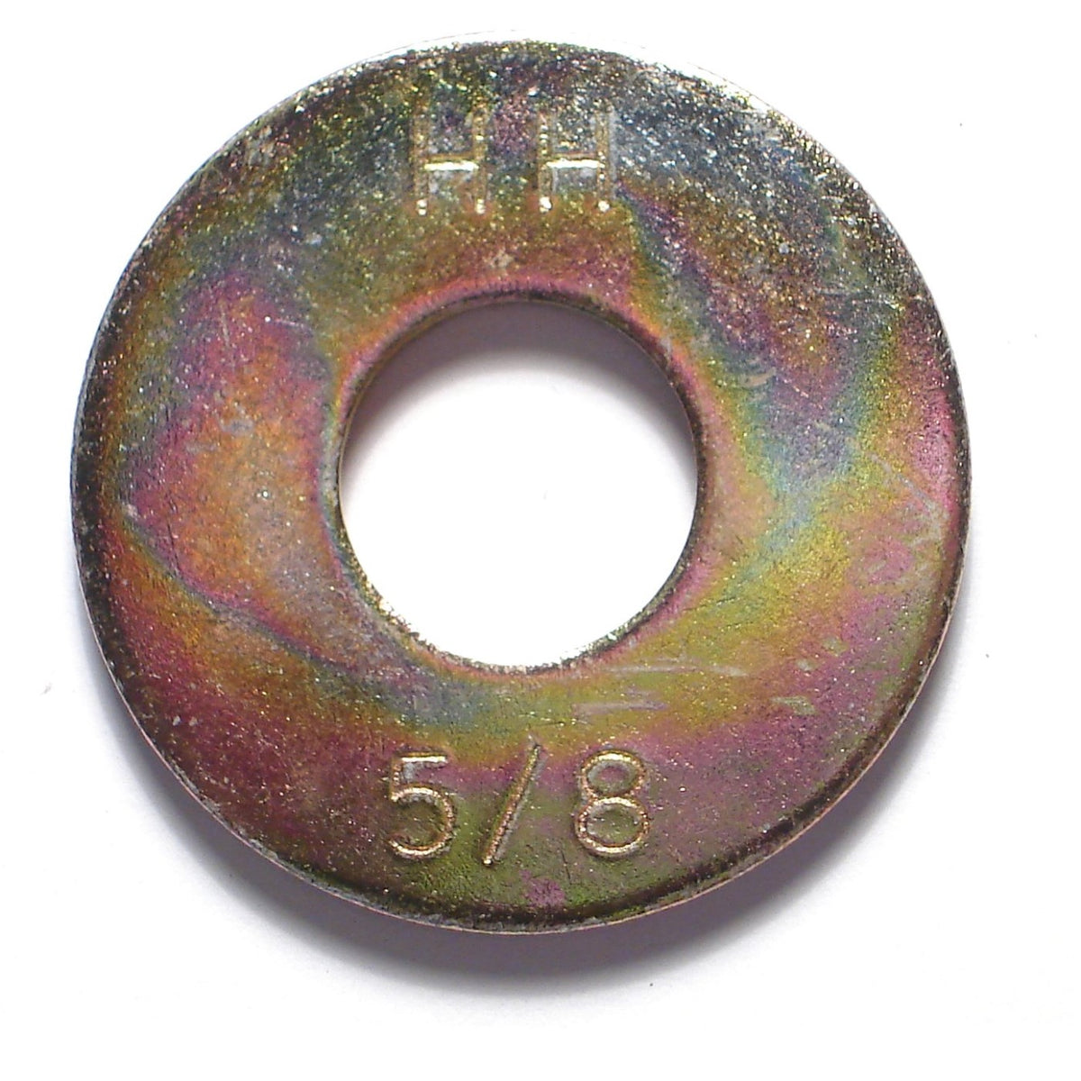 thumbnail image 2 of 5/8 USS Flat Washers – Steel Zinc Plated – 11/16 ID X 1-3/4 OD – Pack Of 15 2 of 4