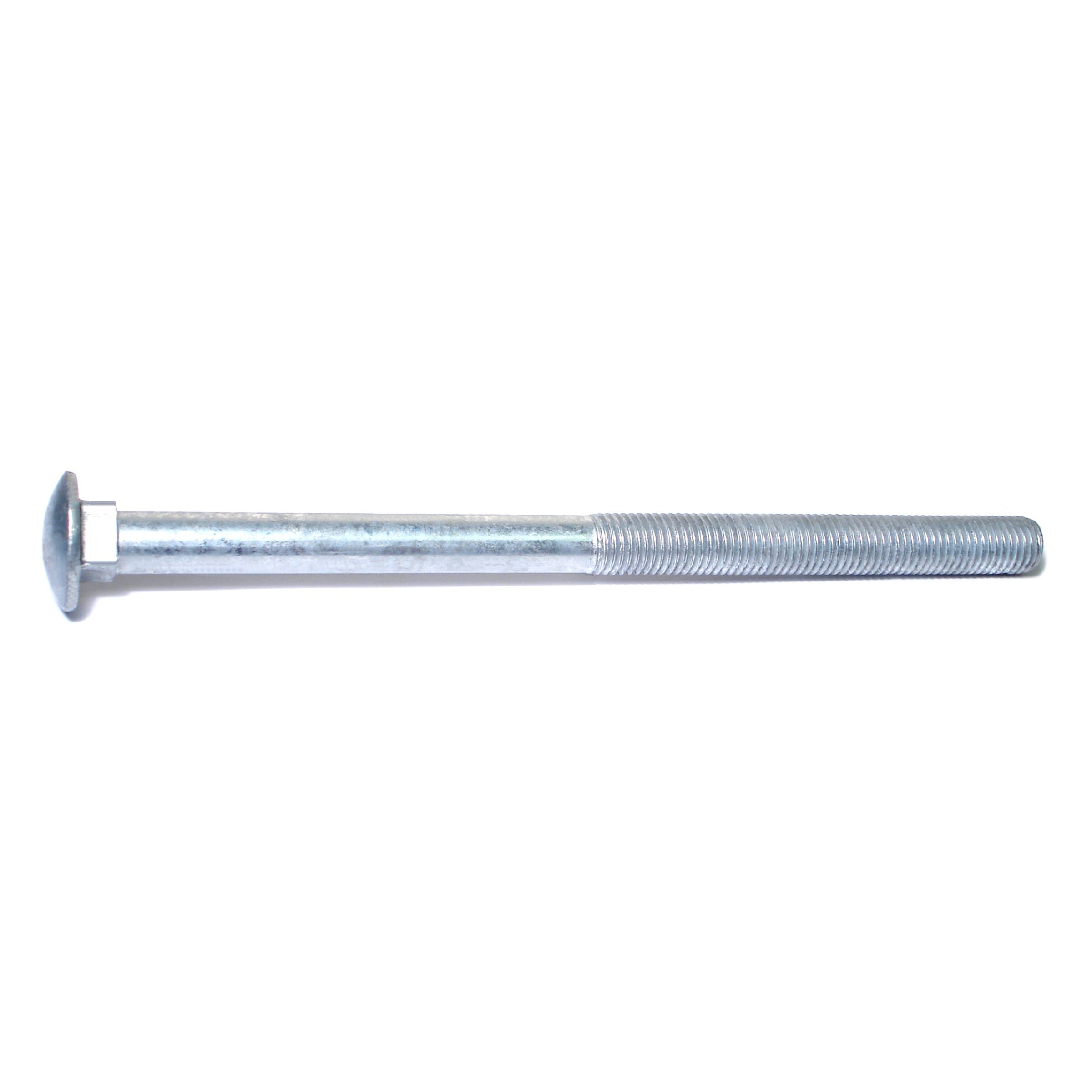 3/4"-10 x 12" Hot Dip Galvanized Grade 2 / A307 Steel Coarse Thread Carriage Bolts