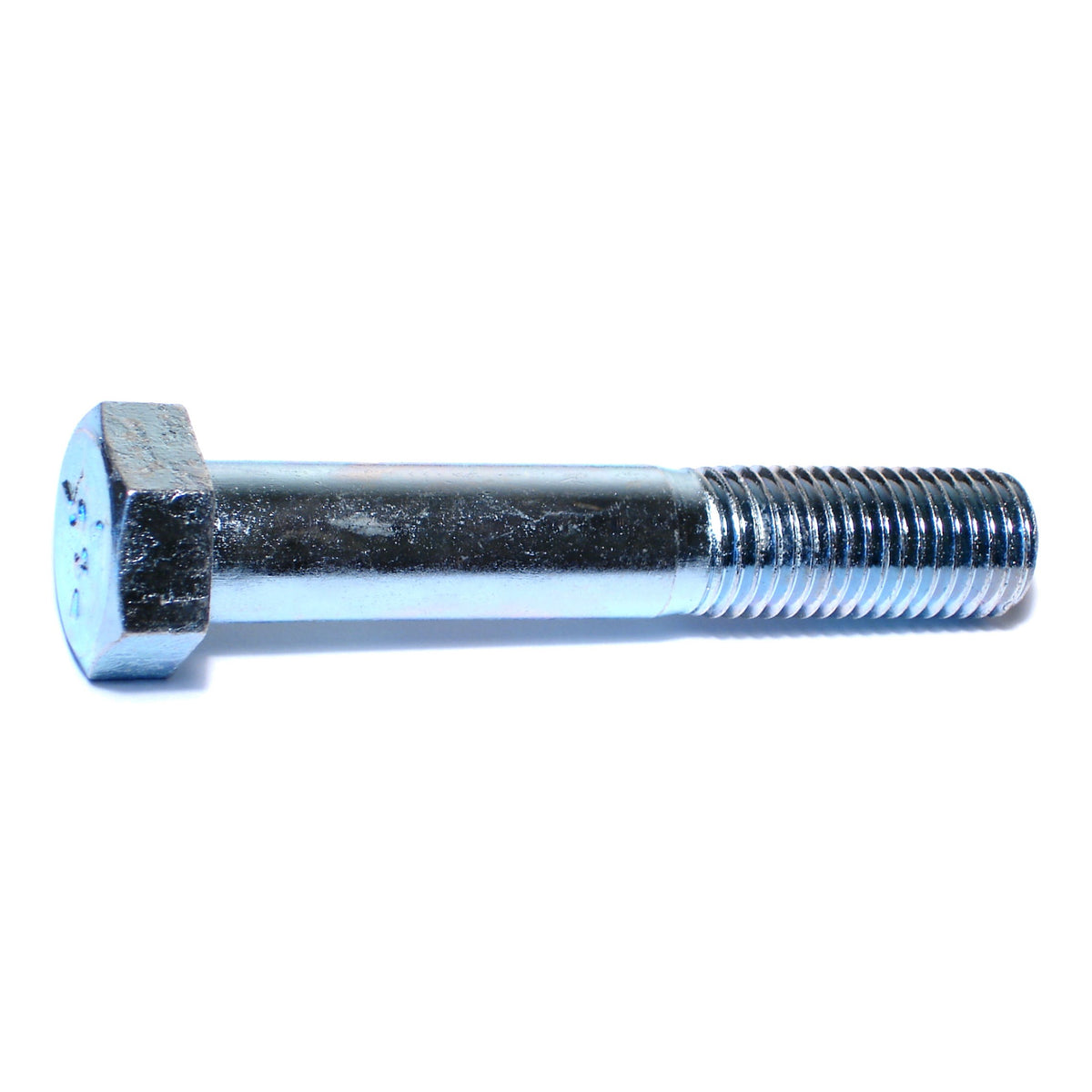 7/8"-9 x 5" Zinc Plated Grade 5 Steel Coarse Thread Hex Cap Screws