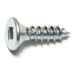 #8 x 5/8" Zinc Plated Steel Square Drive Flat Head Sheet Metal Screws