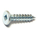 #12 x 1" Zinc Plated Steel Square Drive Flat Head Sheet Metal Screws