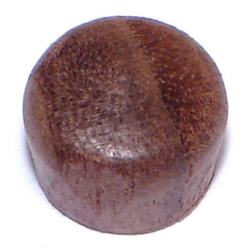 3/8" Walnut Wood Round Head Plugs