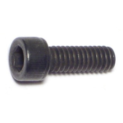 #8-32 x 1/2" Plain Steel Coarse Thread Socket Cap Screws