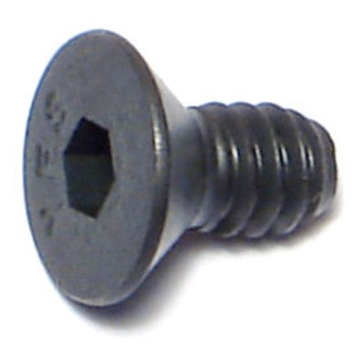#10-24 x 3/8" Plain Steel Coarse Thread Flat Head Socket Cap Screws
