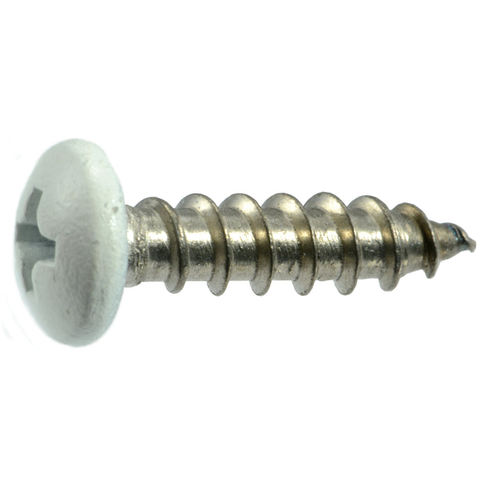 Everbilt #4 X 3/4 In. Phillips Pan Head Zinc Plated Sheet Metal Screw (100-Pack) 802462 - The Home Depot - Foto 1