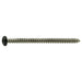 #10 x 3" Black Painted 18-8 Stainless Steel Phillips Pan Head Sheet Metal Screws