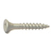 #7 x 1-1/4" Silver Ruspert Coated Steel Square Drive Bugle Head Deckselect Deck Screws
