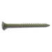 #8 x 2-1/2" Green XL1500 Coated Steel Square Drive Bugle Head Deckselect Deck Screws