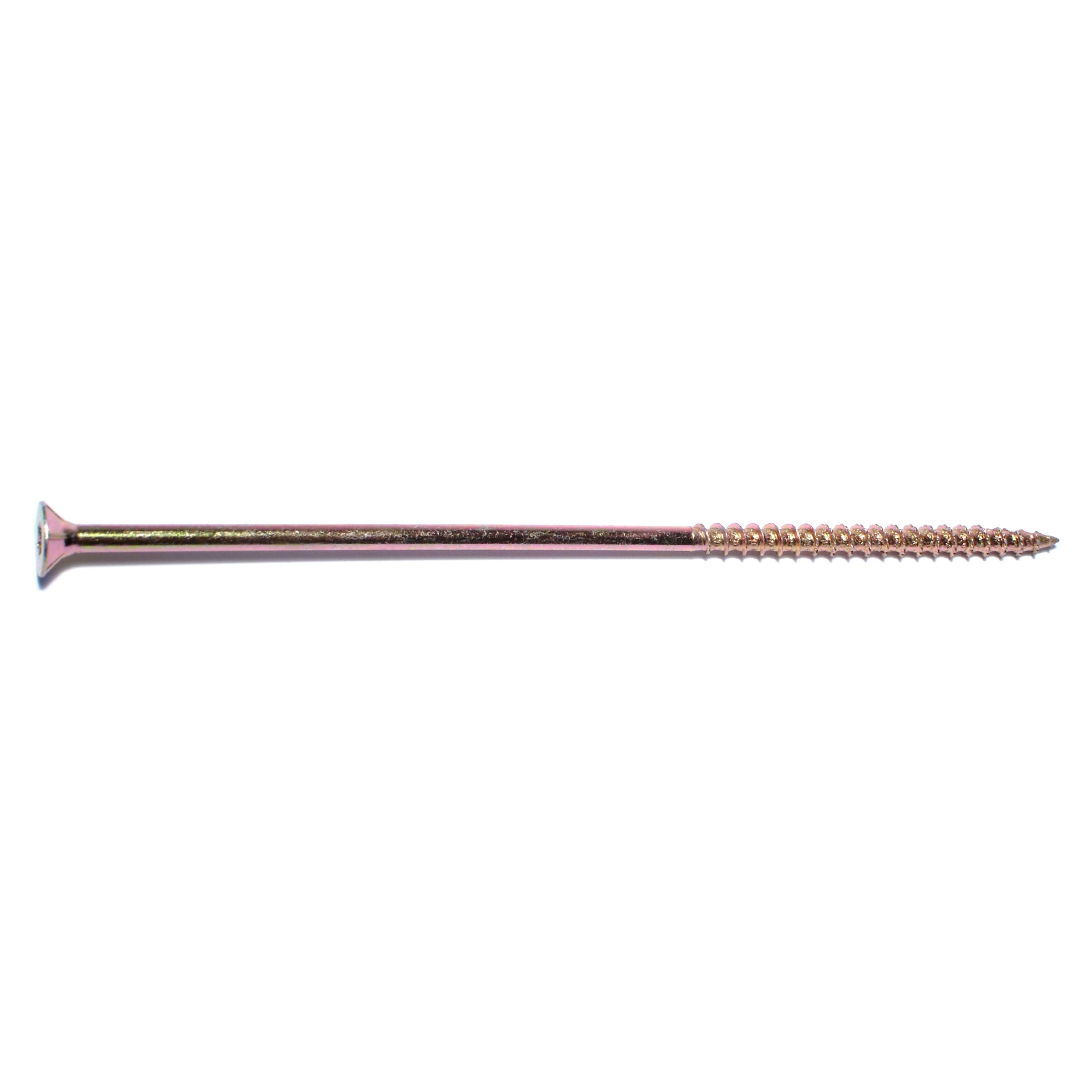 #10 x 6" Zinc Plated Steel Star Drive Nibs Bugle Head Wood Screws