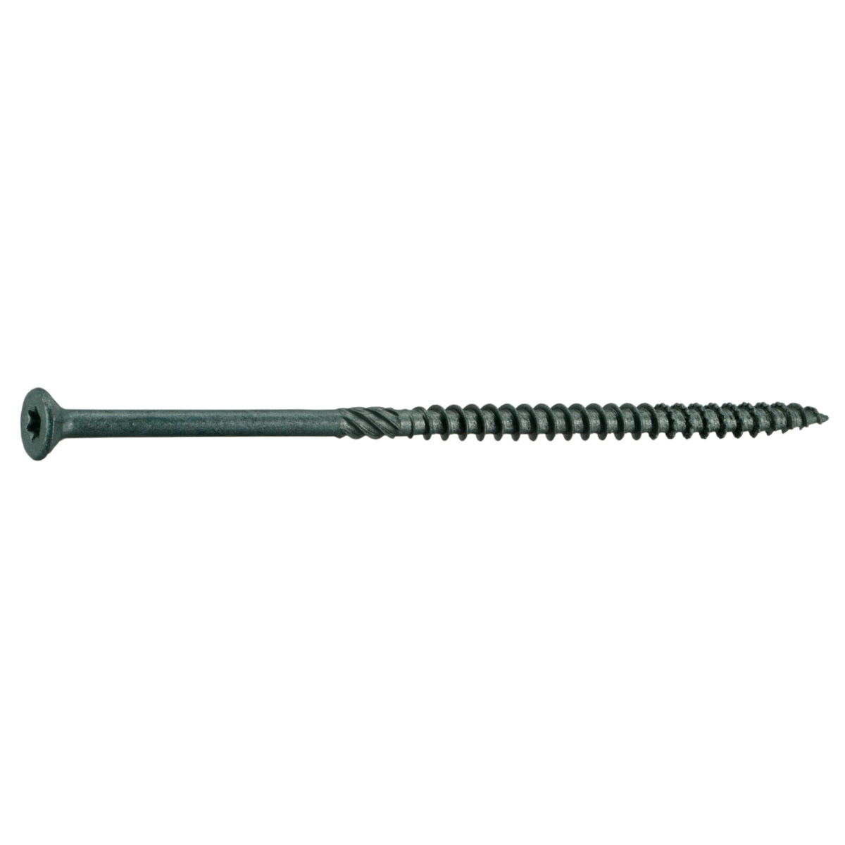 #12 x 5" Green XL1500 Coated Steel Star Drive Bugle Head Saberdrive Deck Screws