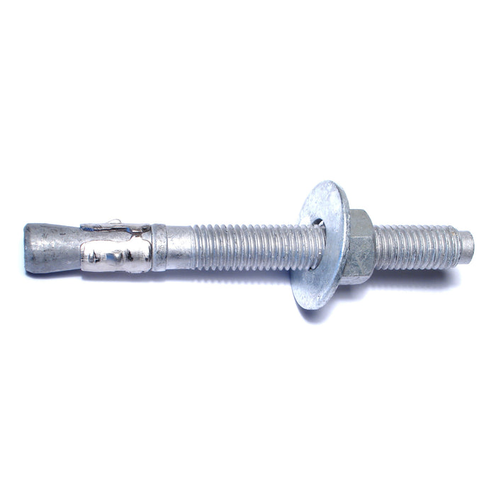 5/8" x 6" Hot Dip Galvanized Steel Concrete Wedge Stud Anchor Bolts