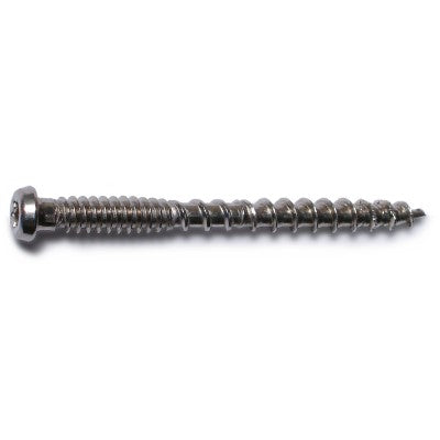 #10 x 2-1/2" 304 Stainless Steel Composite Star Drive Pan Head Deck Screws