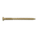 #10 x 3" Tan Ruspert Coated Steel Composite Star Drive Pan Head Deck Screws