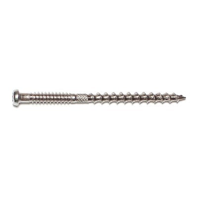 #10 x 3" 304 Stainless Steel Composite Star Drive Pan Head Deck Screws