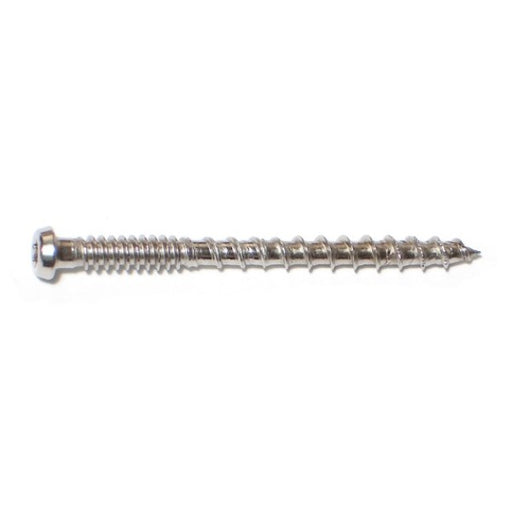 #10 x 2-1/2" 304 Stainless Steel Composite Star Drive Pan Head Deck Screws