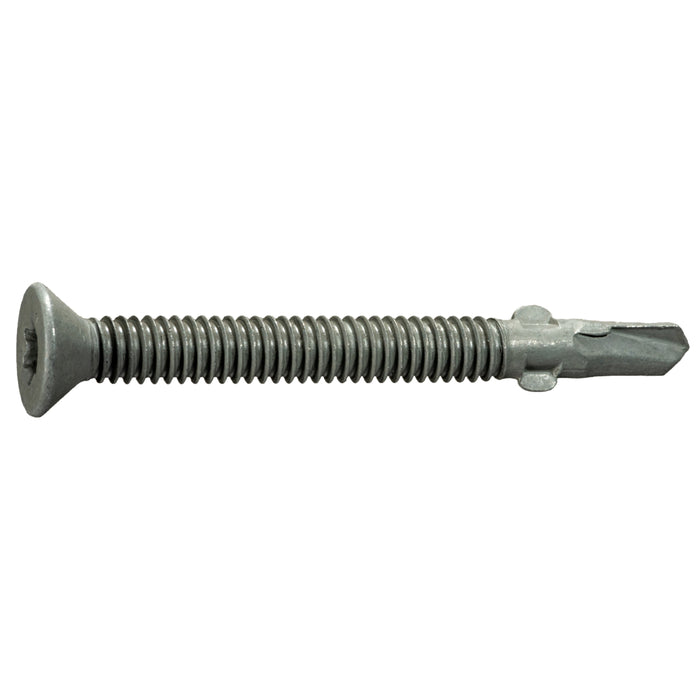 SaberDrive® Gray Ruspert T-30 Star Drive Flat Head Self-Drilling Floorboard Screws