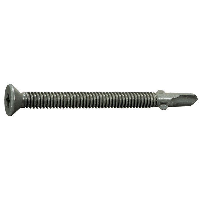 SaberDrive® Gray Ruspert T-30 Star Drive Flat Head Self-Drilling Floorboard Screws