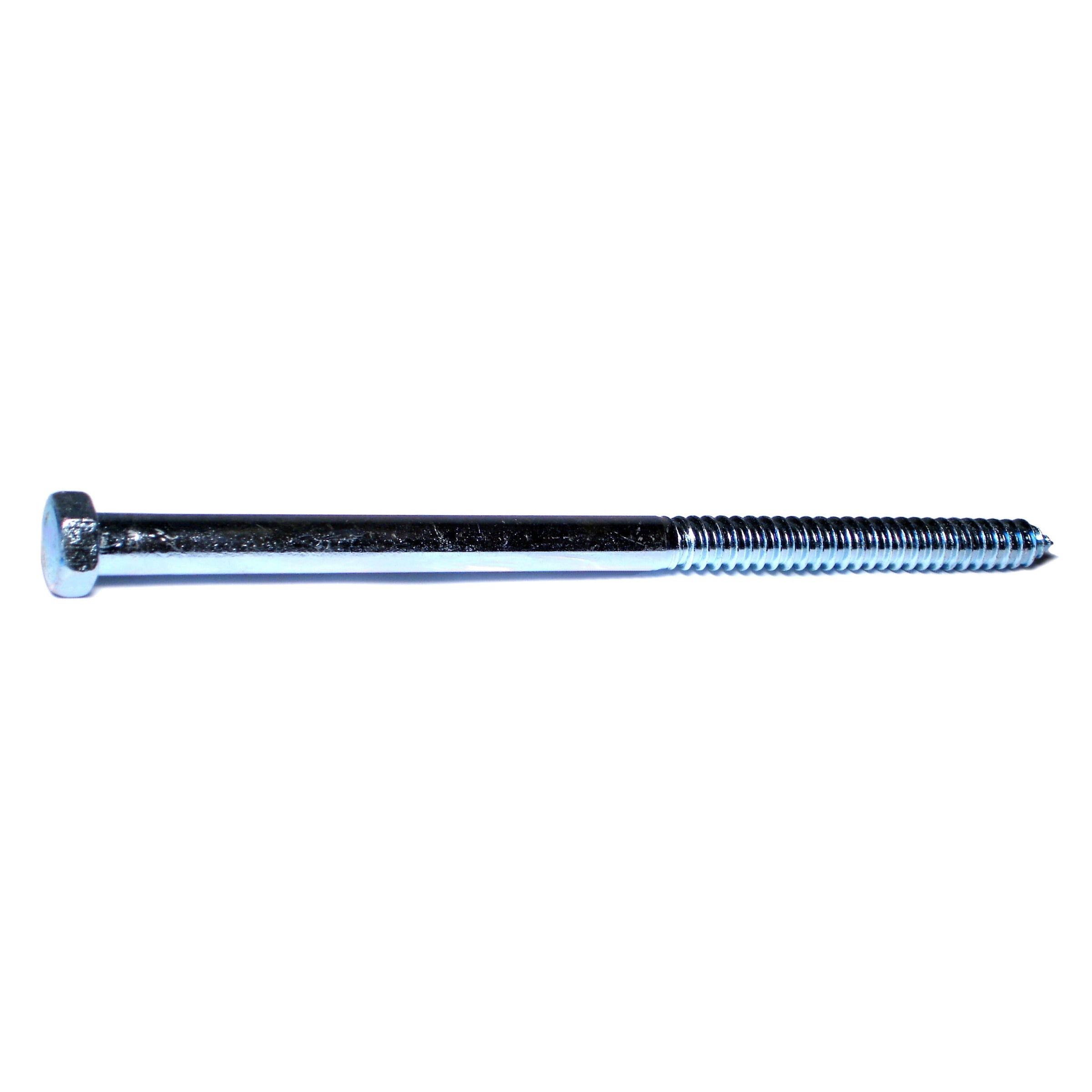 3/4" x 14" Zinc Plated Grade 2 / A307 Steel Hex Head Lag Screws