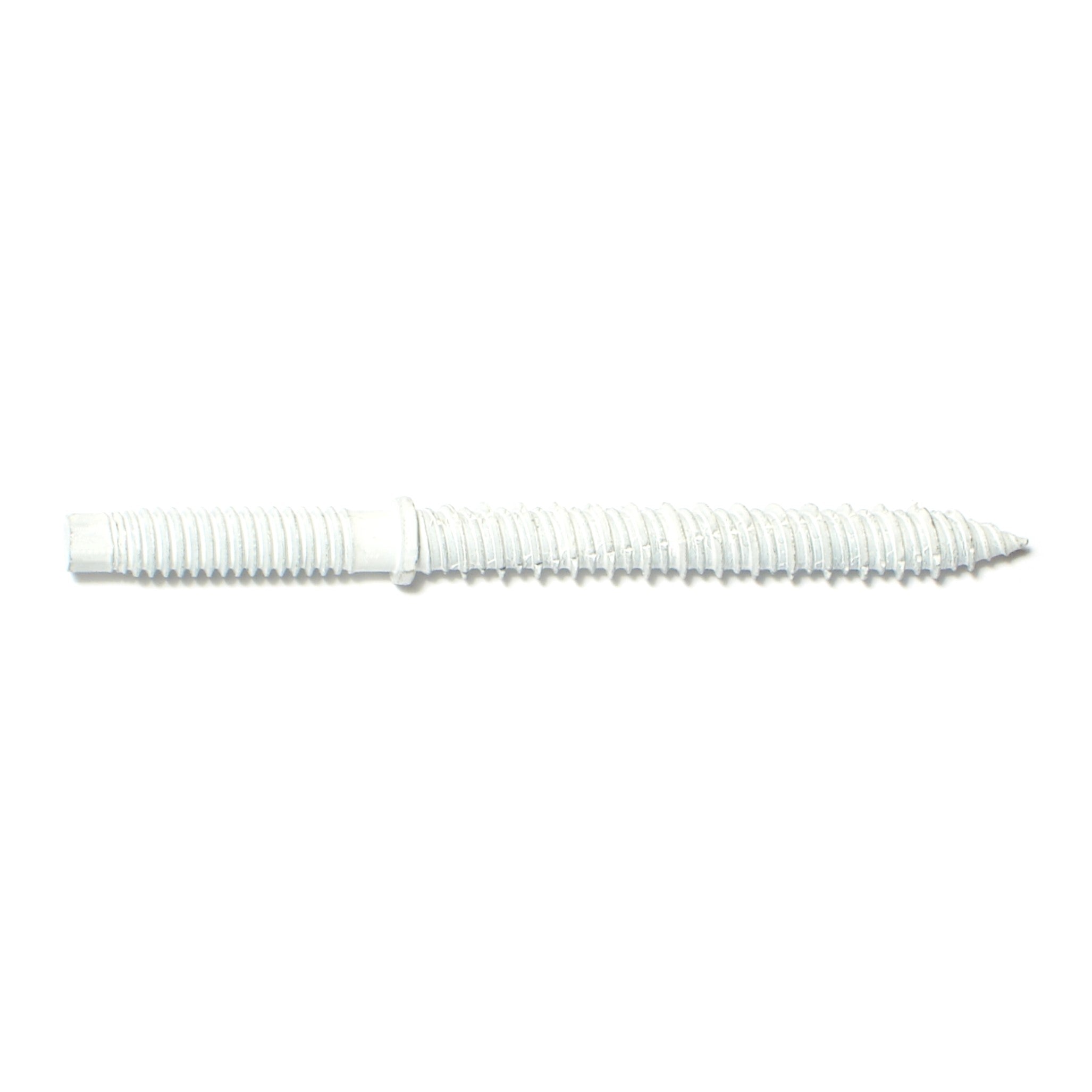 1/4"-20 x 3-1/4" White Ruspert Coated Steel Coarse Thread Masonry Hanger Bolts