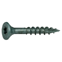 SaberDrive® GREEN XL1500 Coated T-25 Star Drive Exterior Deck Screws