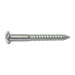 #6 x 1-1/4" Zinc Plated Steel Slotted Round Head Wood Screws