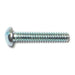 #6-32 x 3/4" Zinc Plated Steel Coarse Thread Slotted Round Head Machine Screws