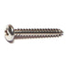 #6 x 1" 18-8 Stainless Steel Phillips Pan Head Sheet Metal Screws