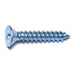 #8 x 1" Zinc Plated Steel Phillips Flat Head Sheet Metal Screws