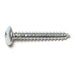 #6 x 1" Zinc Plated Steel Square Drive Truss Head Sheet Metal Screws