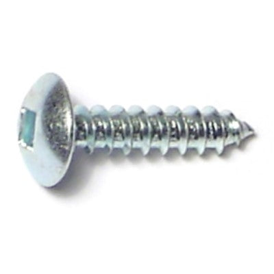#8 x 3/4" Zinc Plated Steel Square Drive Truss Head Sheet Metal Screws