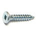 #6 x 3/4" Zinc Plated Steel Square Drive Flat Head Sheet Metal Screws