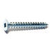 #10 x 1-1/2" Zinc Plated Steel Square Drive Flat Head Sheet Metal Screws