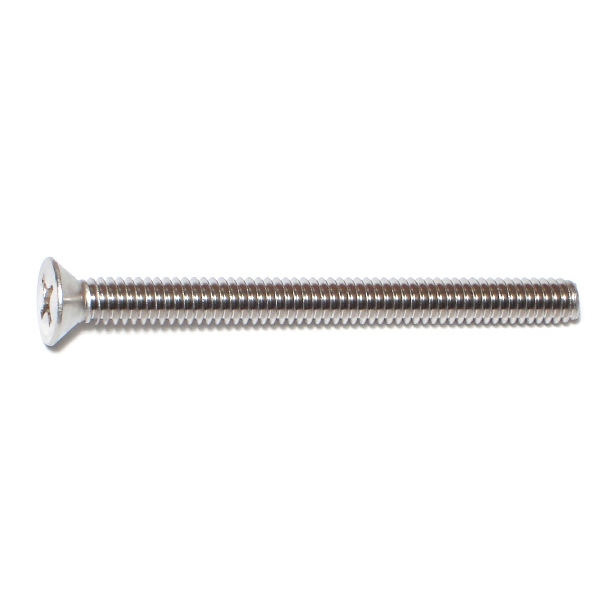 1/4"20 x 3" 188 Stainless Steel Coarse Thread Phillips Flat Head Mac